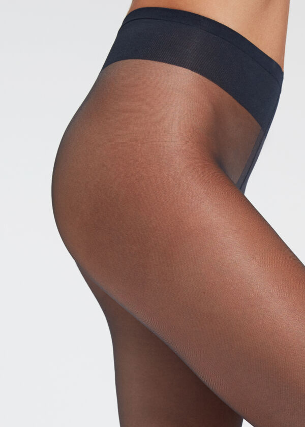 Meia-calça transparente 20 Denier