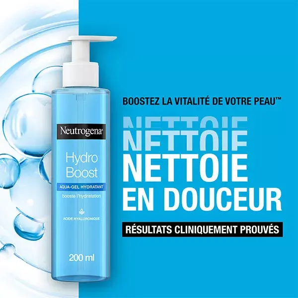 Neutrogena Hydro Boost Aqua-Gel Limpador 200ml