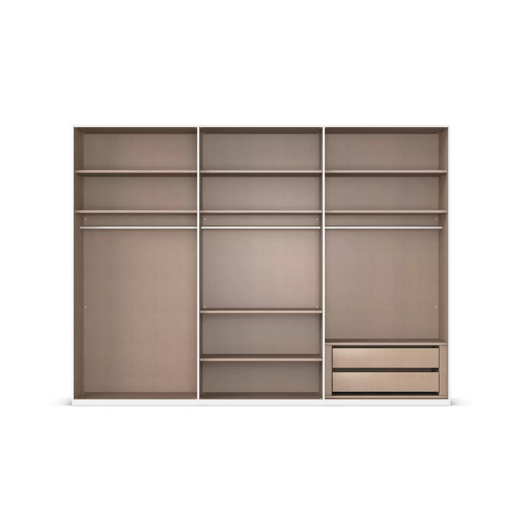 Kleiderschrank Juveo 301 x 223 cm