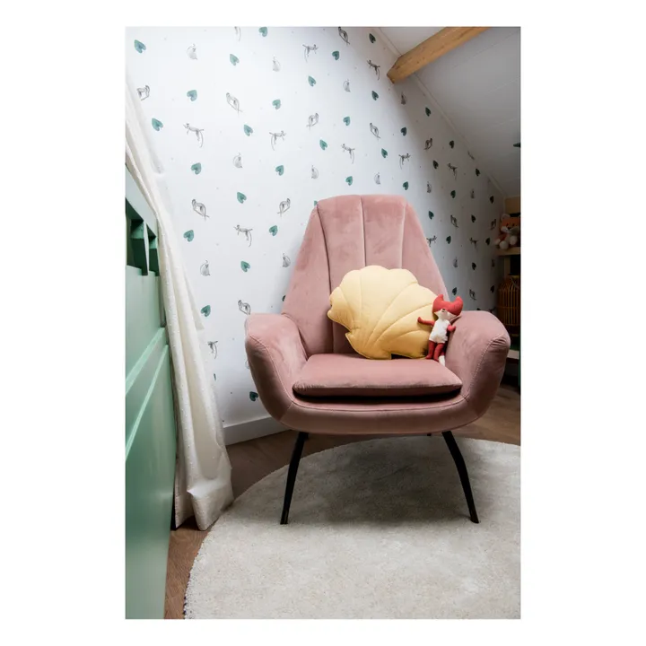 Moi Mili Coussin Coquillage en lin | Miel