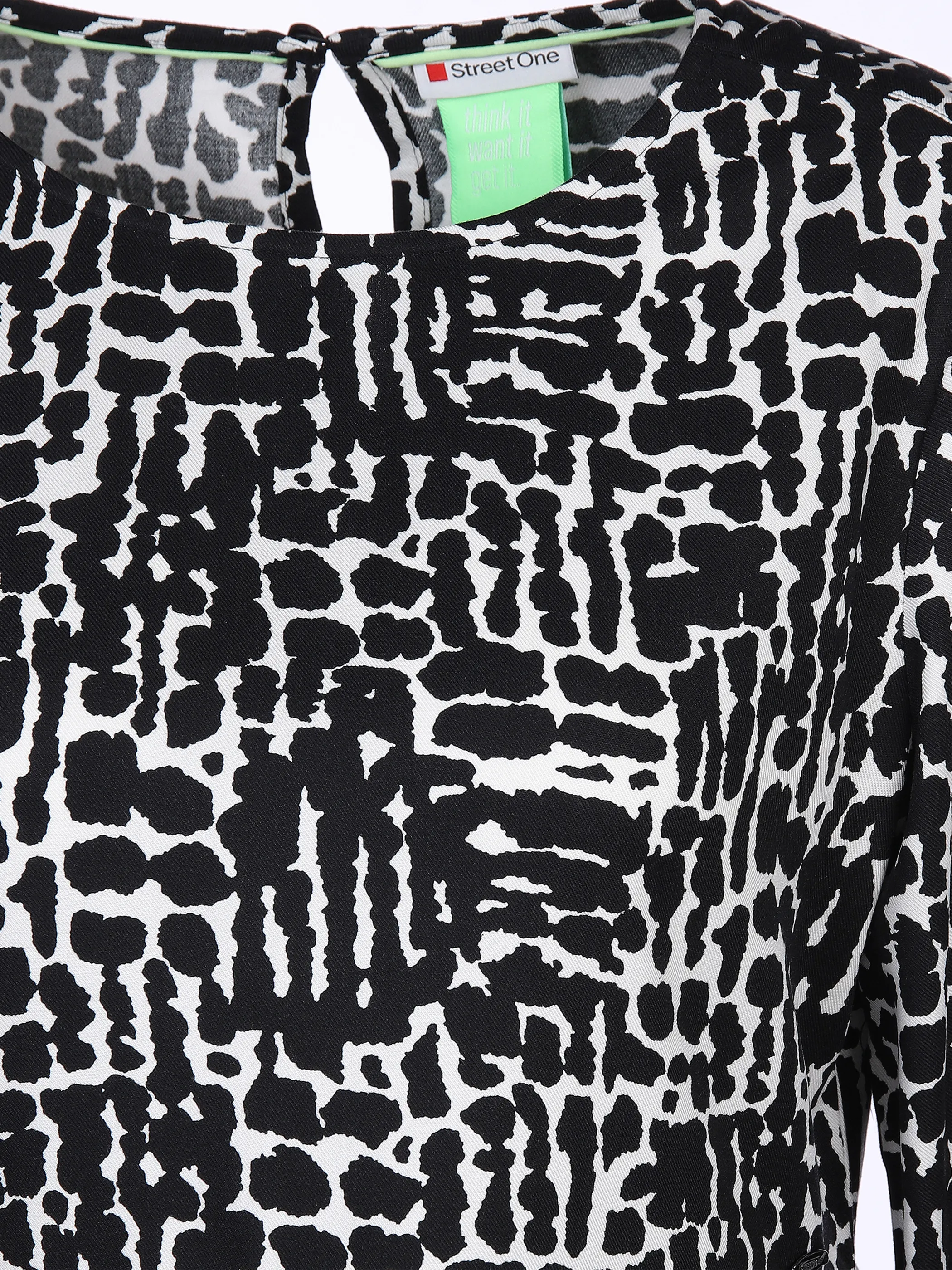 Damen Kleid mit Alloverprint