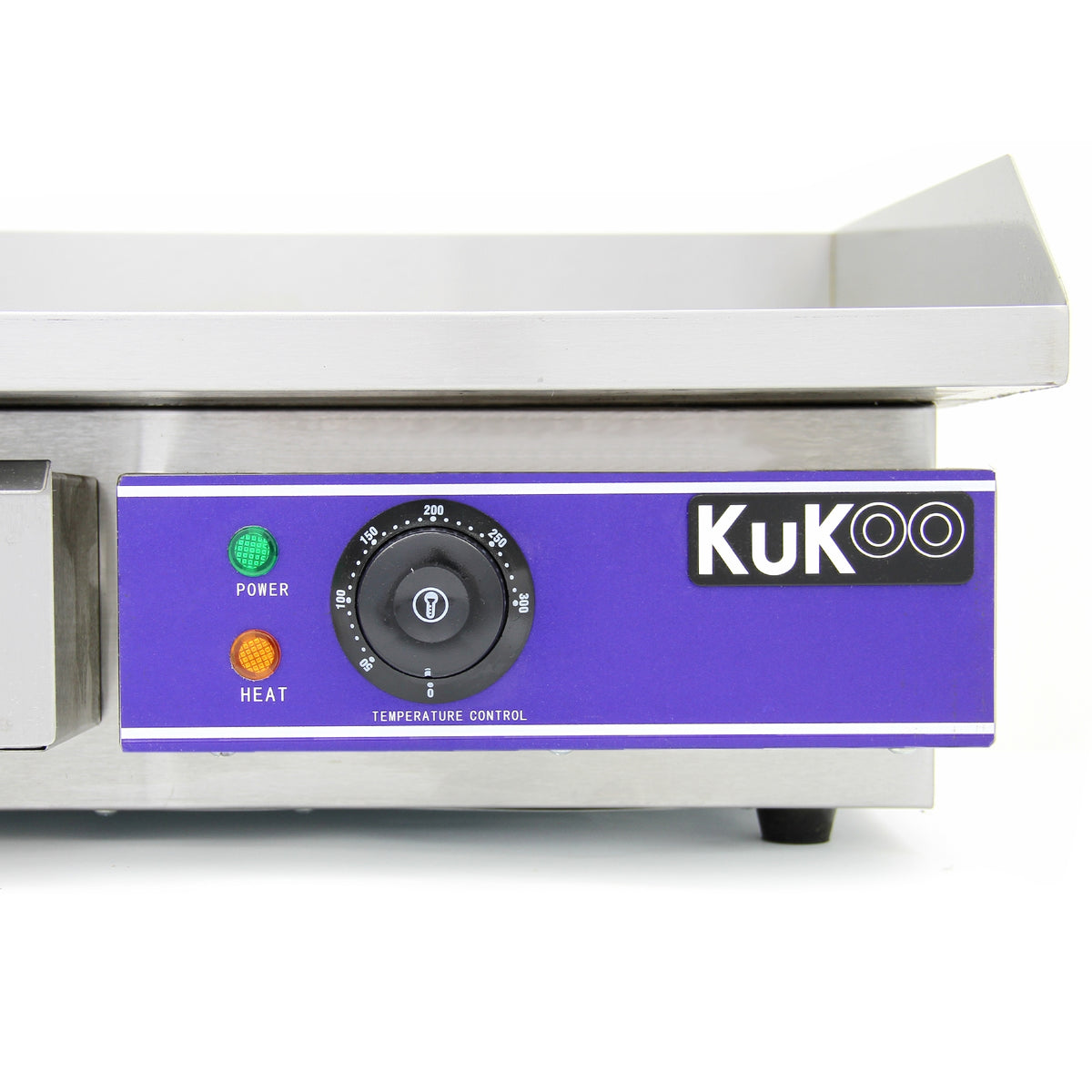 KuKoo Plaque de Cuisson Professionnelle Inox de 50cm Kukoo