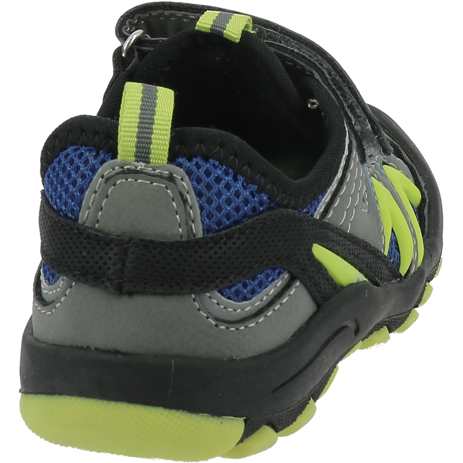 TOM TAILOR Sandale coal-navy-lime