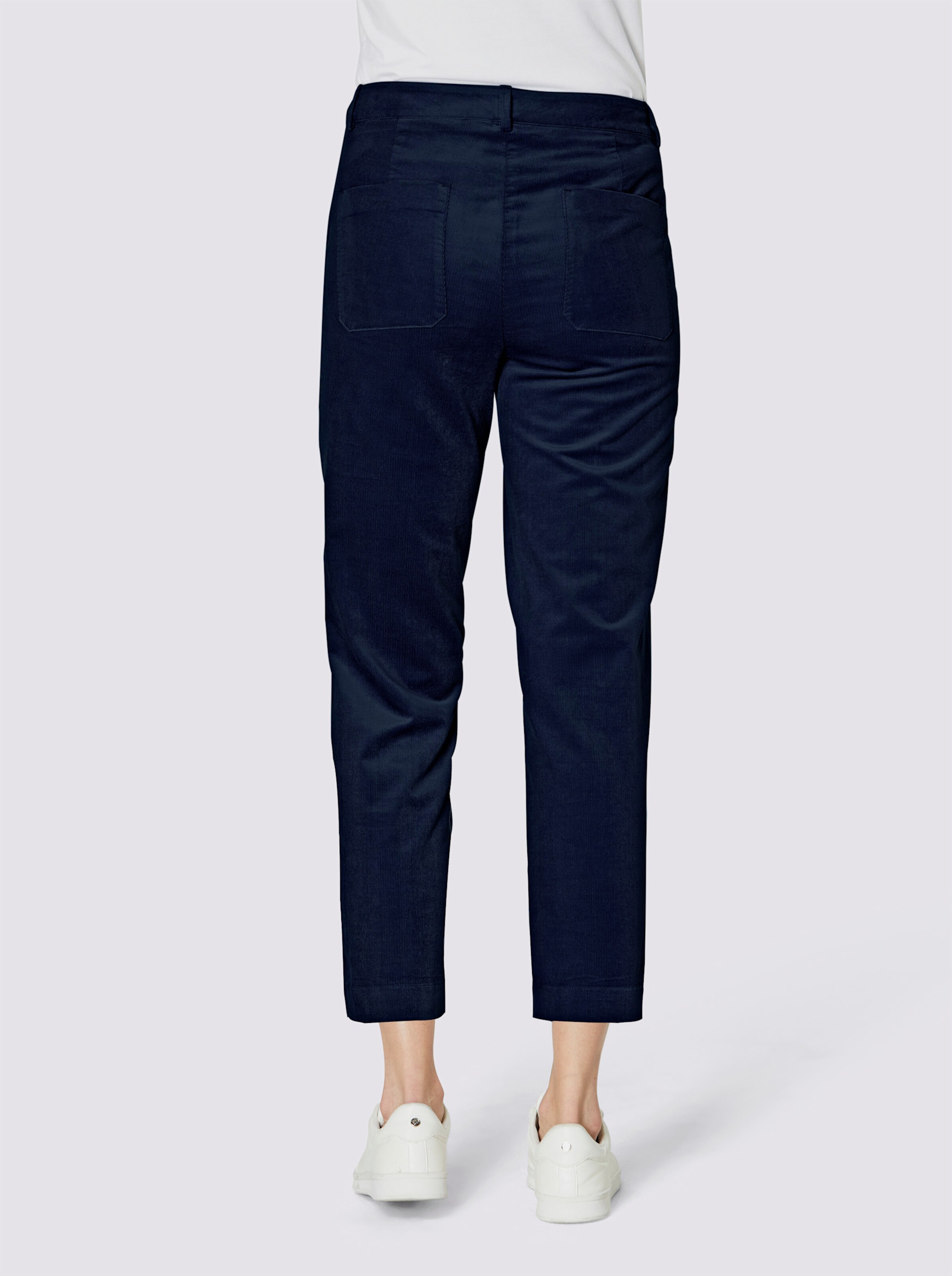 Baumwoll-Modal-Cordhose