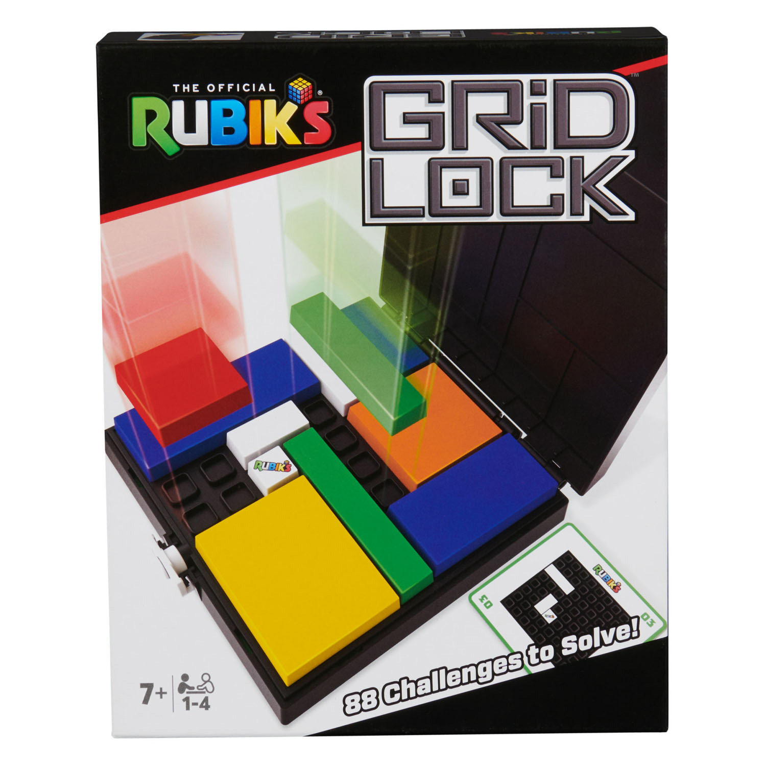 Rubik's Gridlock Mondrian Bordspel