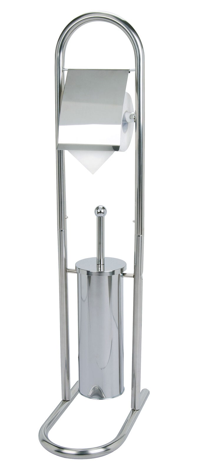 WC-Garnitur Edelstahl rostfrei ca. 80 cm