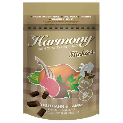 Harmony Cat Stickies Truthahn & Lamm 35g