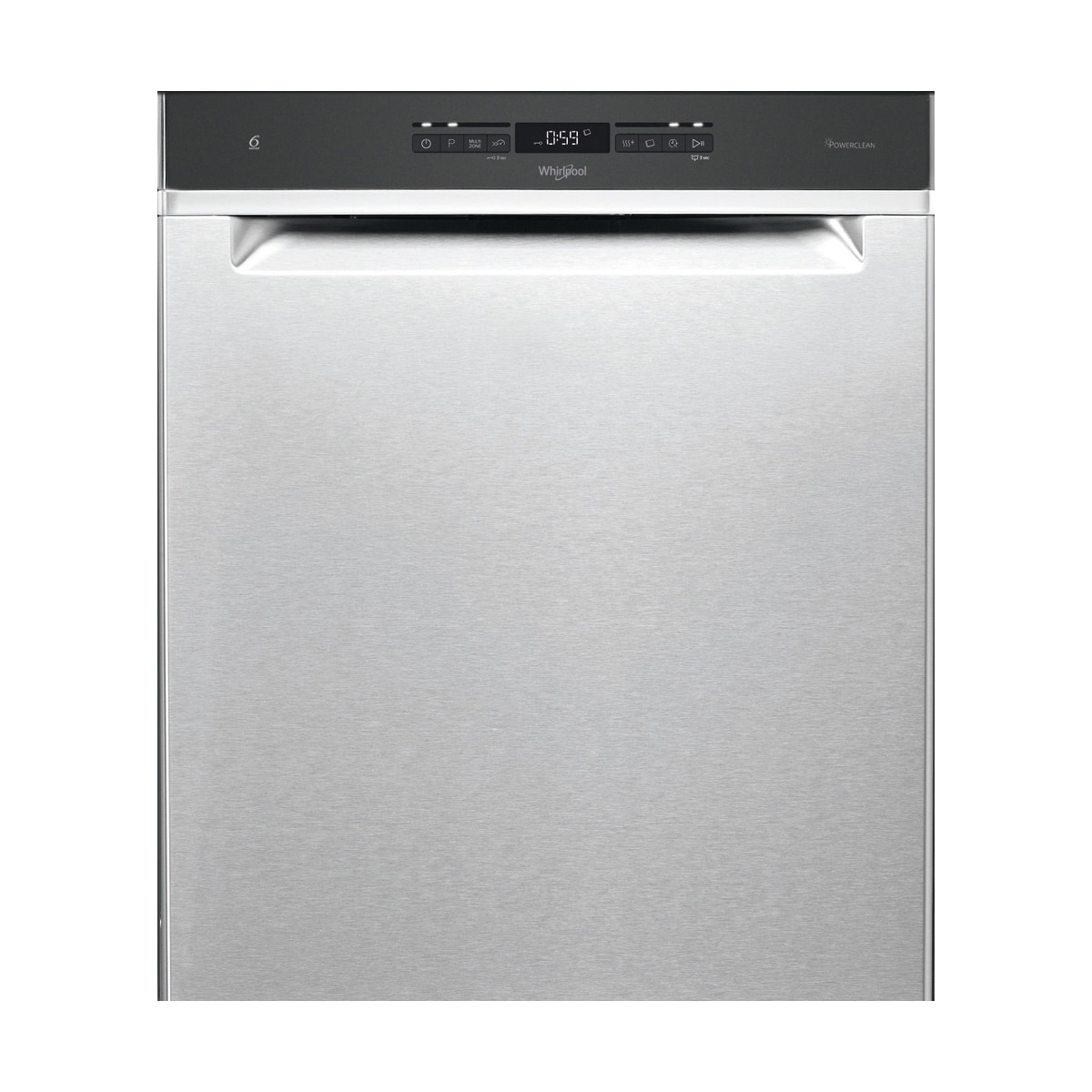 Whirlpool oppvaskmaskin WUO3T141PX (inox)