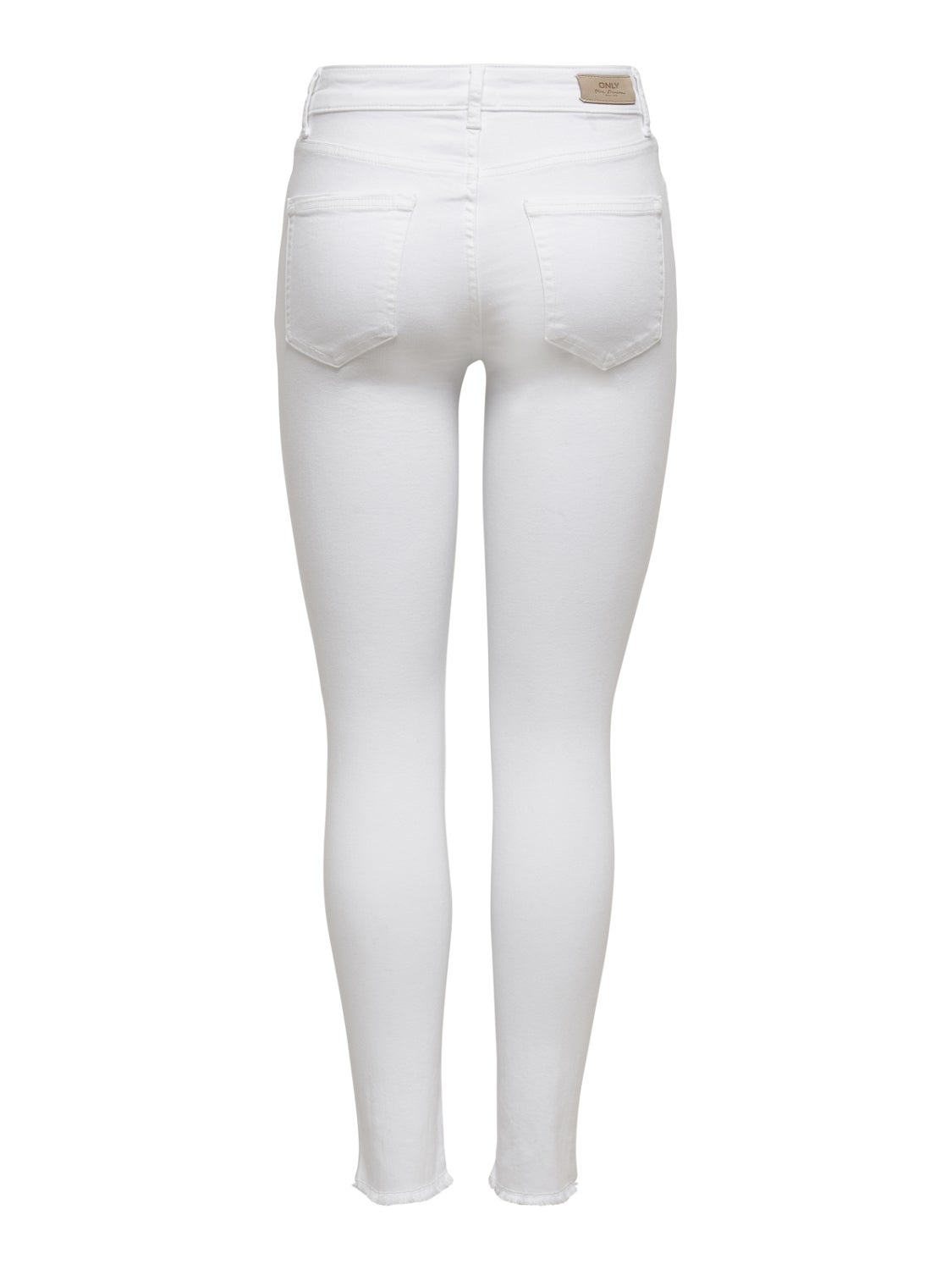 ONLBLUSH Mittlere Taille Skinny Fit Jeans White