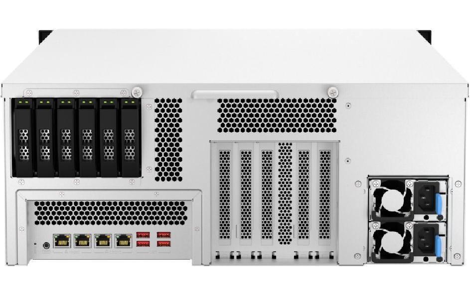NAS TS-h3087XU-RP-E2378-64G 30-bay<br>4U Rackmount NAS mit 30 Laufwerkschächten