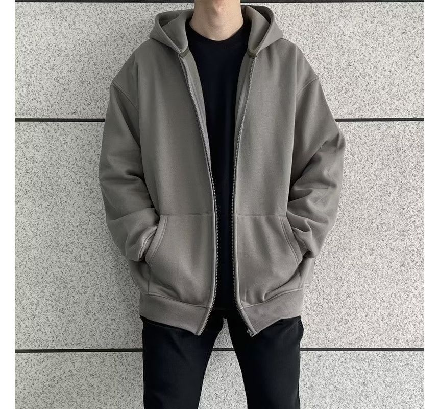 Adotuastic - Effen hoodie met rits
