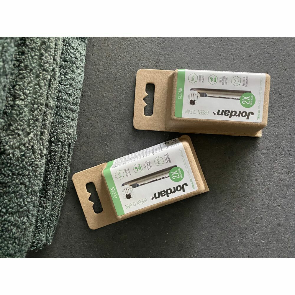 Jordan Opzetborstels Green Clean2 stuks