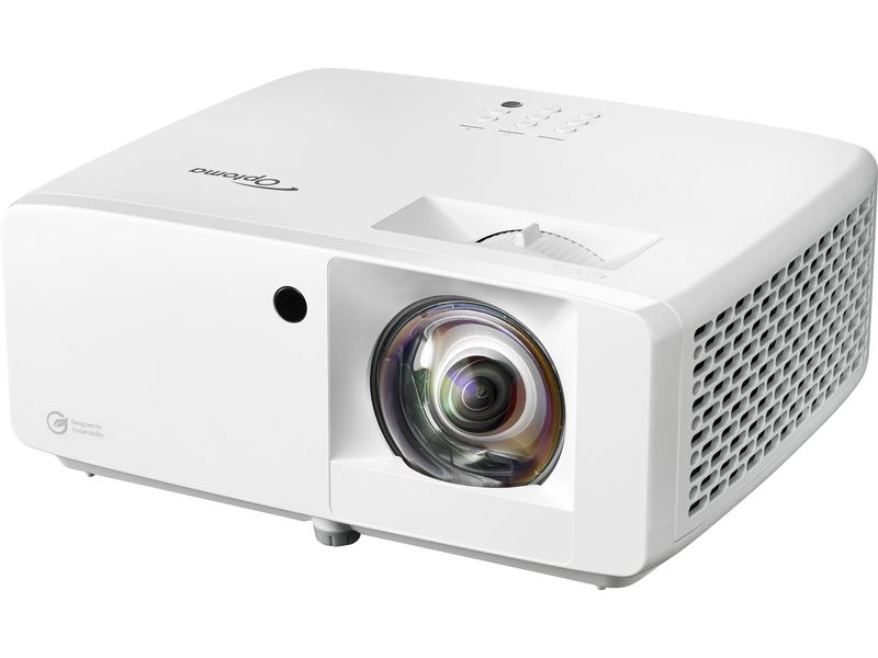 Optoma Projektor UHZ35ST Kompakter 4K UHD Kurzdistanz-Laserprojektor