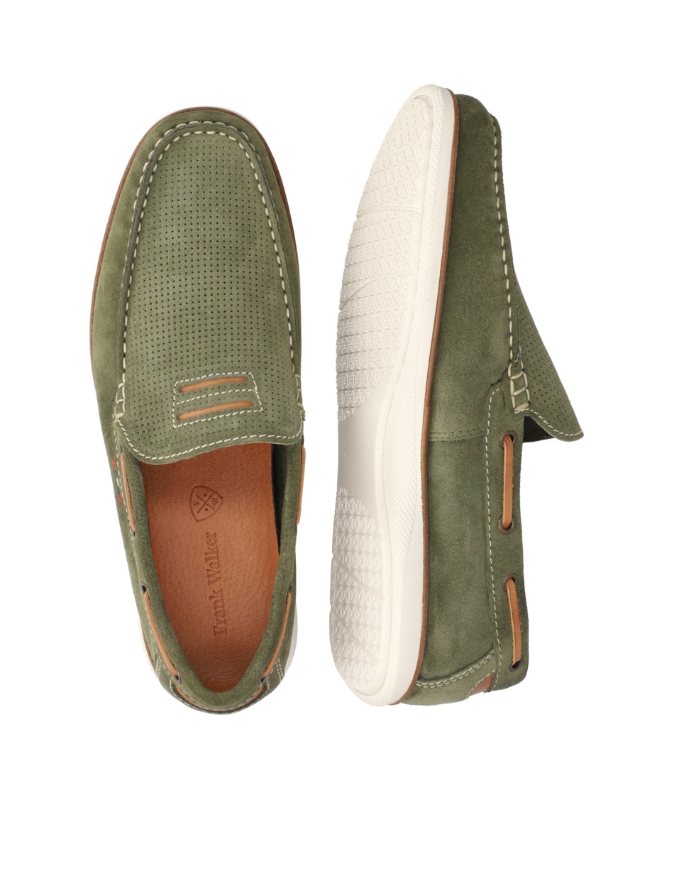 Veloursleder Slipper sportiv