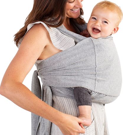 Moby Babytragetuch - Passform - Grau
