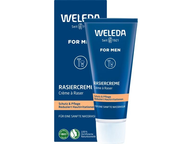 WELEDA Rasiercrème FOR MEN 75 ml Rasiercreme für Männer