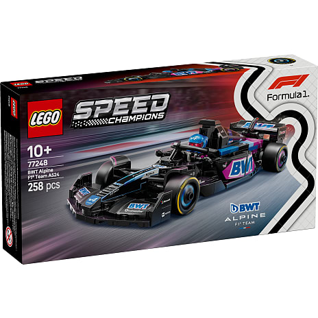 LEGO Speed Champions BWT Alpine F1 Team A524-racerbil 77248