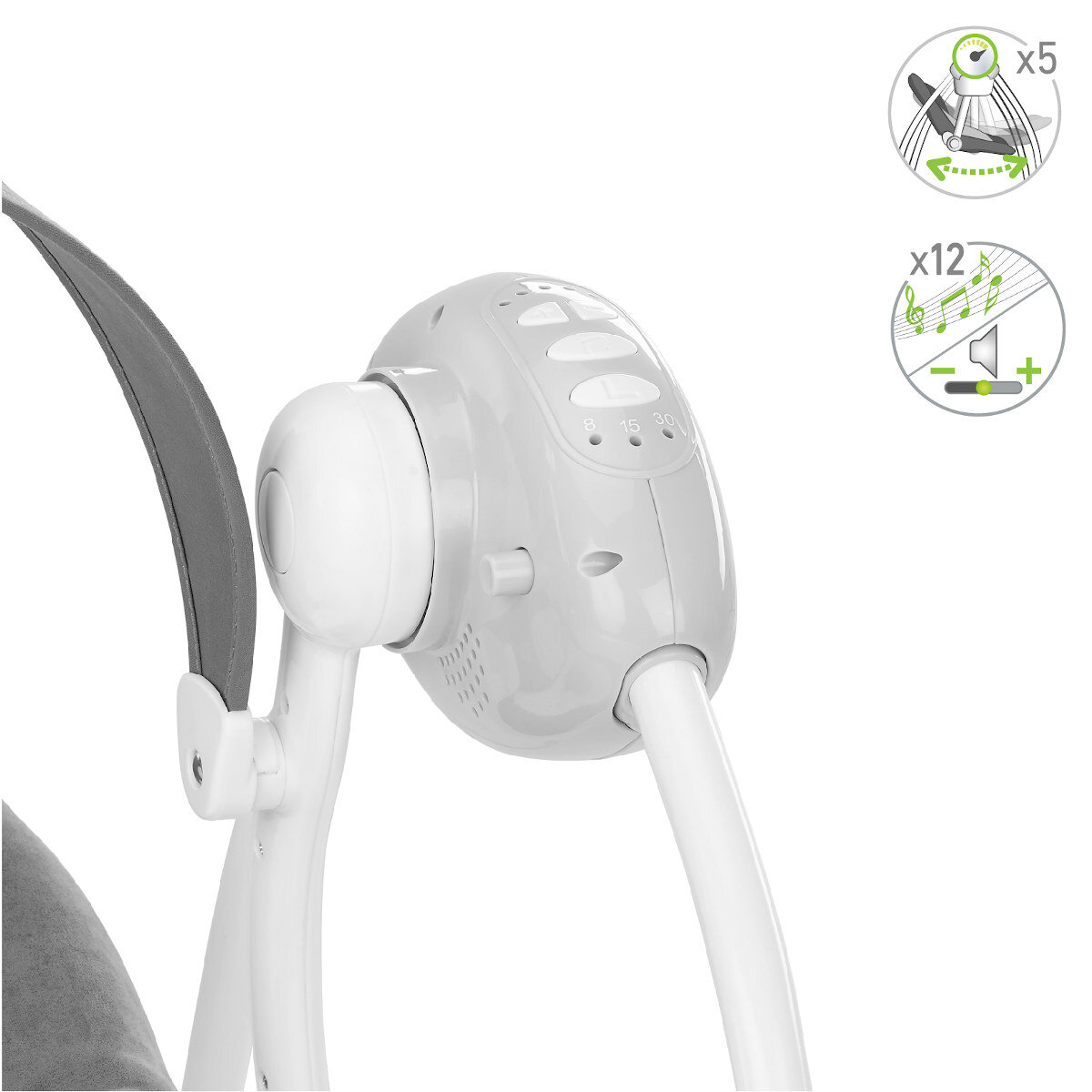 Badabulle Badabulle Komfort-Babyschaukel Moonlight