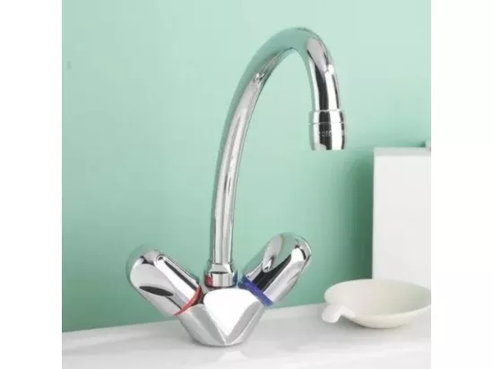 JACOB DELAFON Melangeur cuisine Galeo Bec haut chrome
