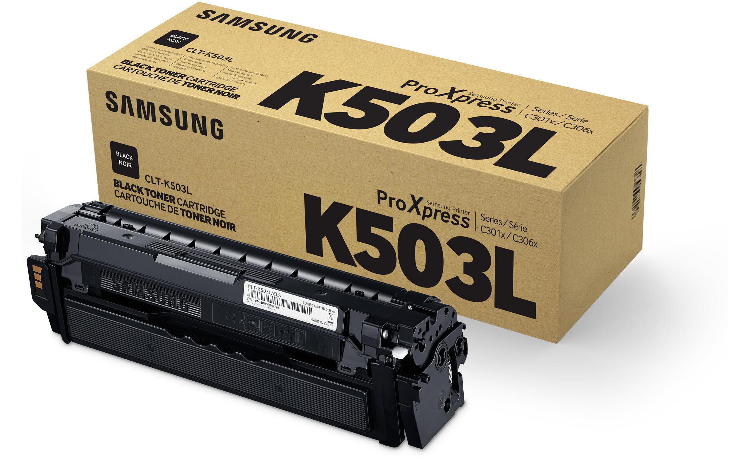 Toner CLT-K503L / SU147A Black<br>Toner, Black