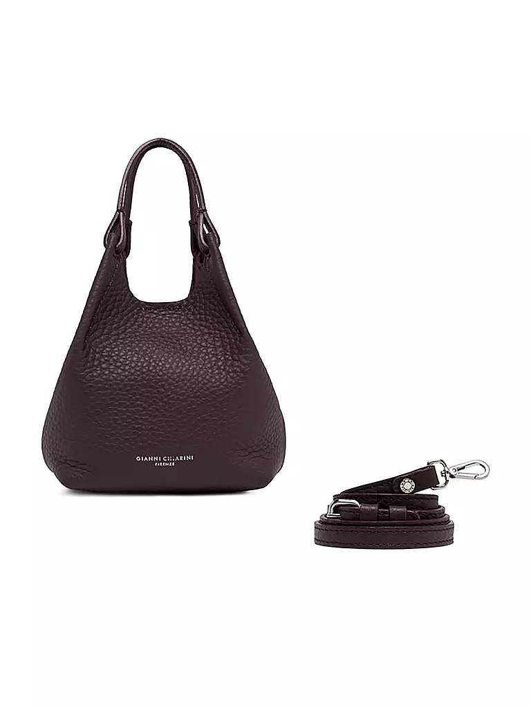 GIANNI CHIARINI Ledertasche - Hobo Bag DUA Small beere