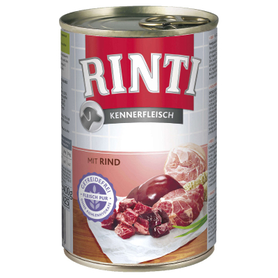 Rinti Kennerfleisch mit Rind 400g