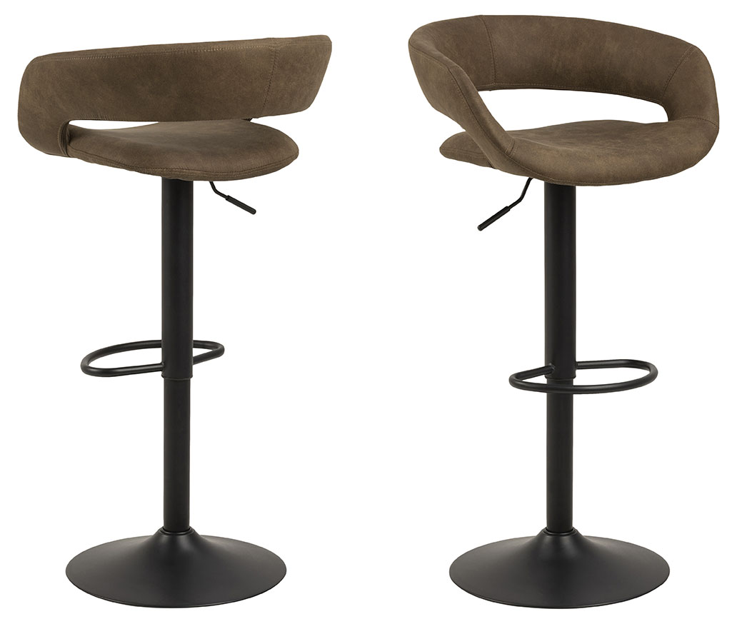 Barkruk Lara licht bruin - set van 2