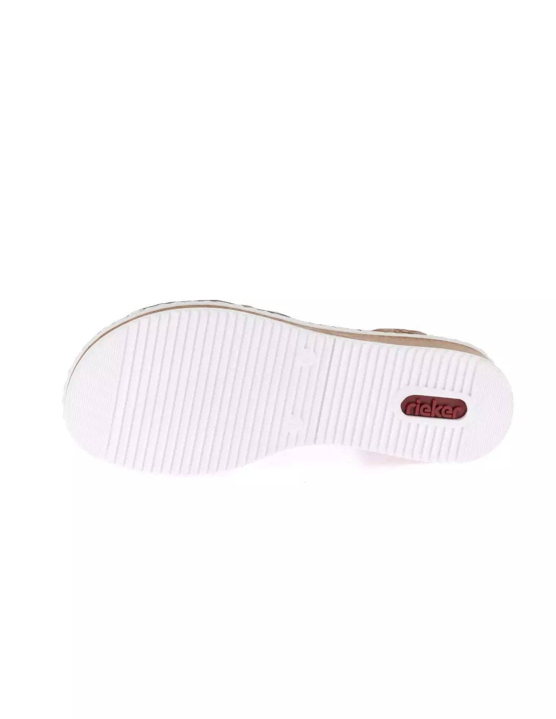 RIEKER V3654 81 - Sandales & nu-pieds Cognac