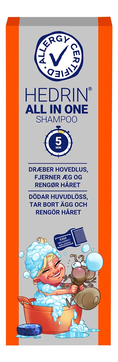 Hedrin All In One Shampoo - 100 ml.