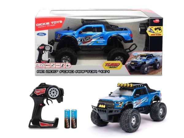 Dickie Auto RC Ford F-150 Raptor blå