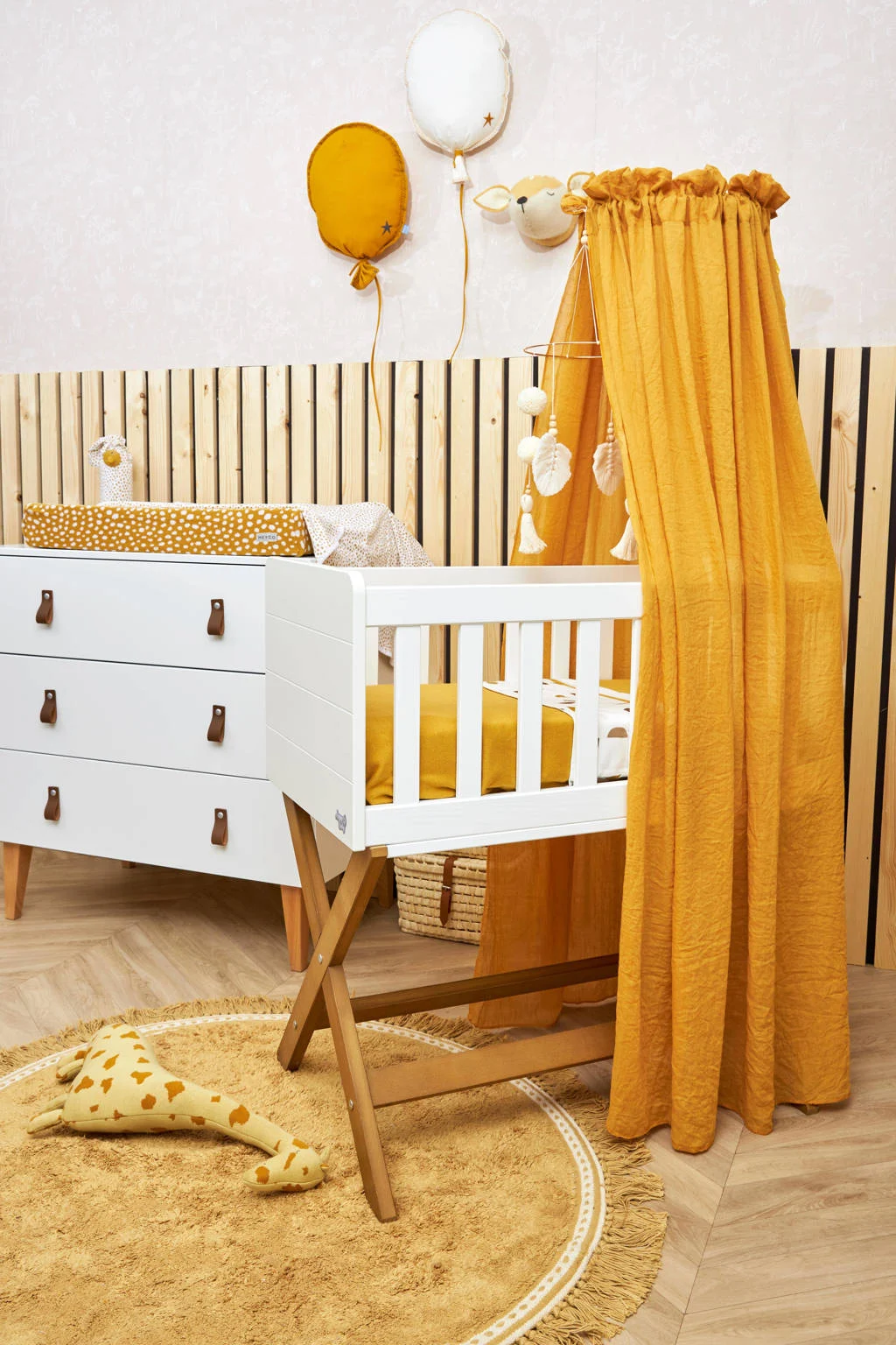 sluier uni honey gold