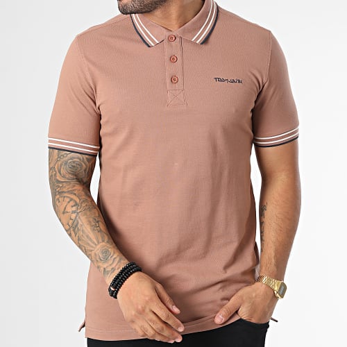 Polo Manches Courtes Pasian Marron