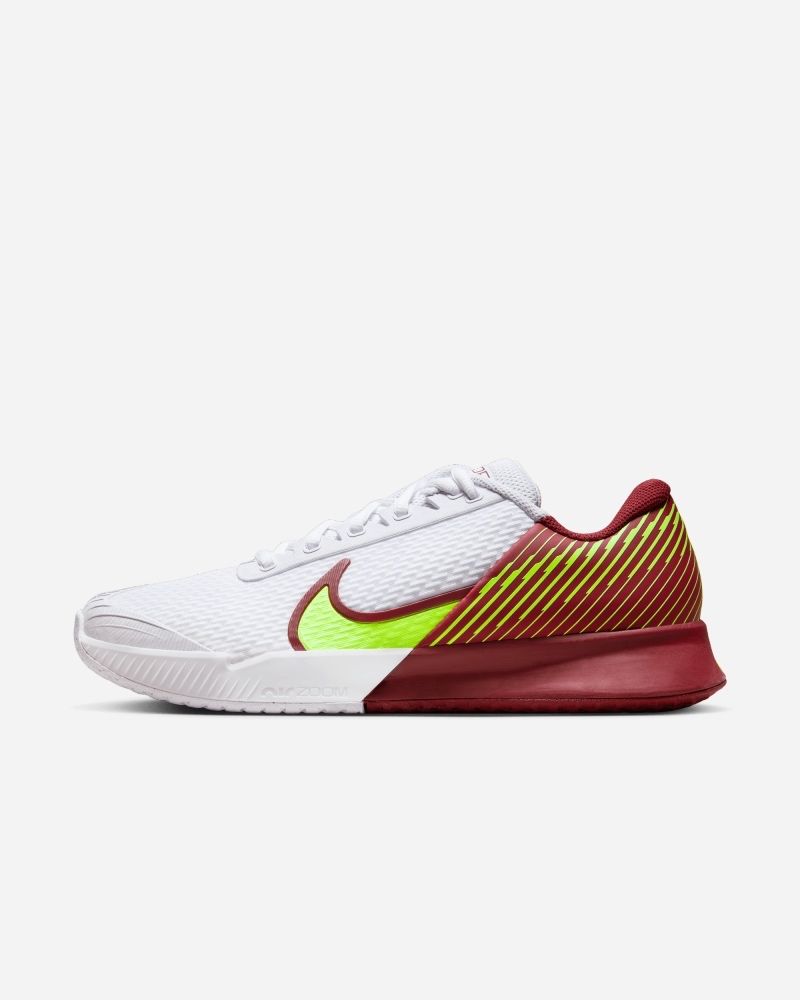 Chaussures de tennis Nike NikeCourt Air Zoom Vapor Pro 2 Blanc & Rouge pour homme