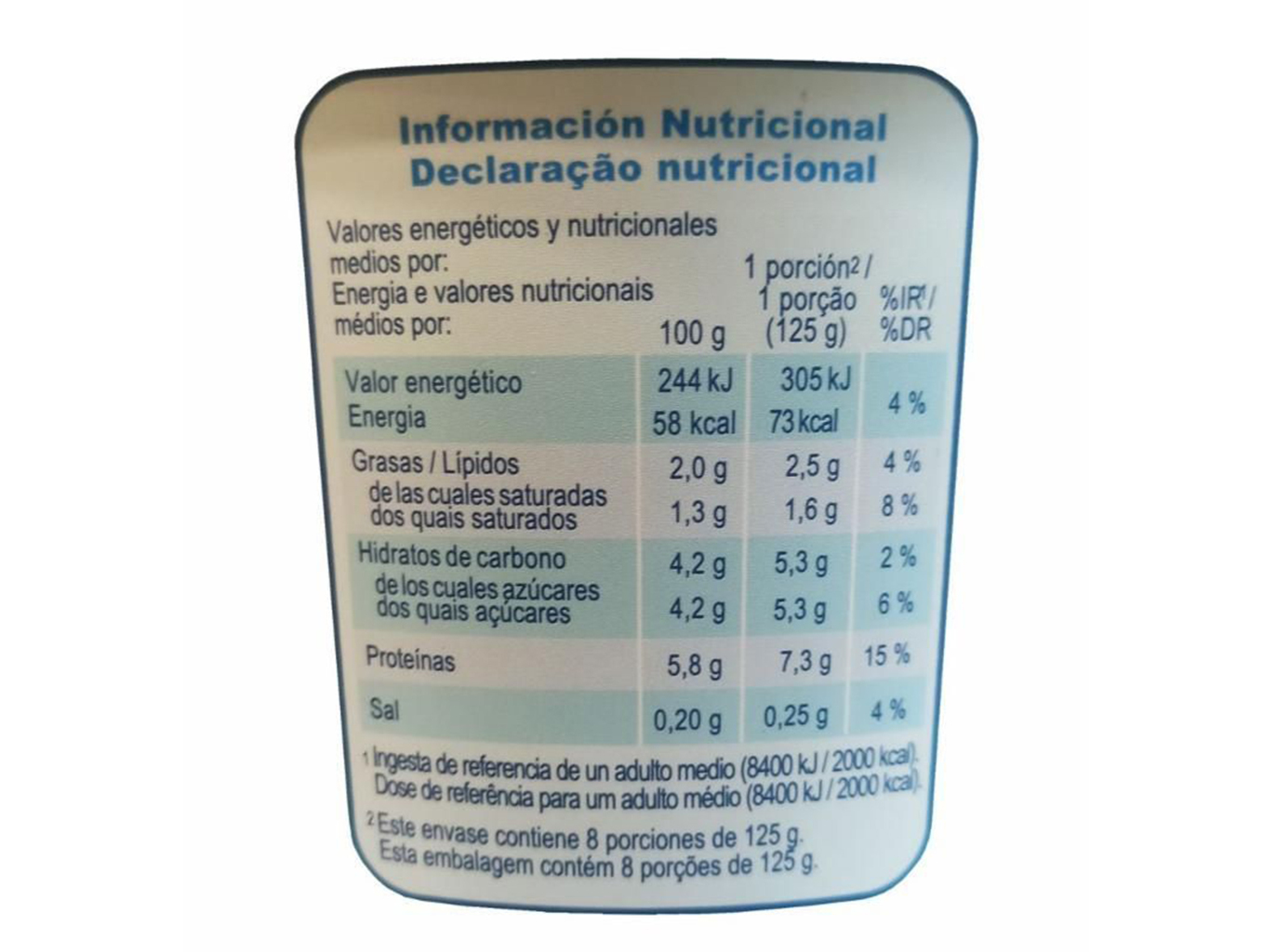 IOGURTE GREGO MARGUI NATURAL LIGHT 1KG