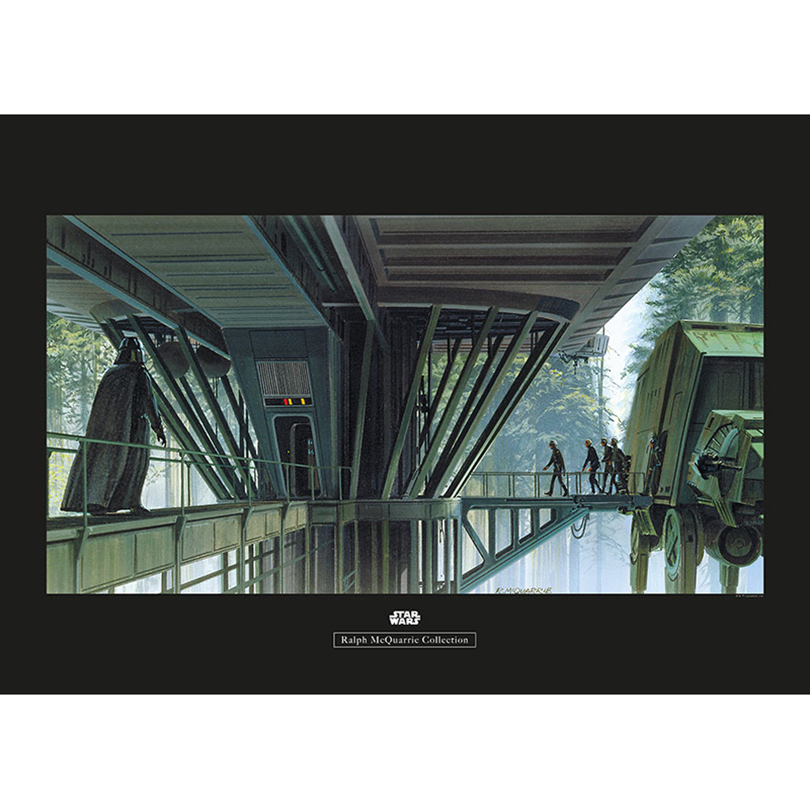 Wandbild STAR WARS CLASSIC RMQ ENDOR - 70x50 cm