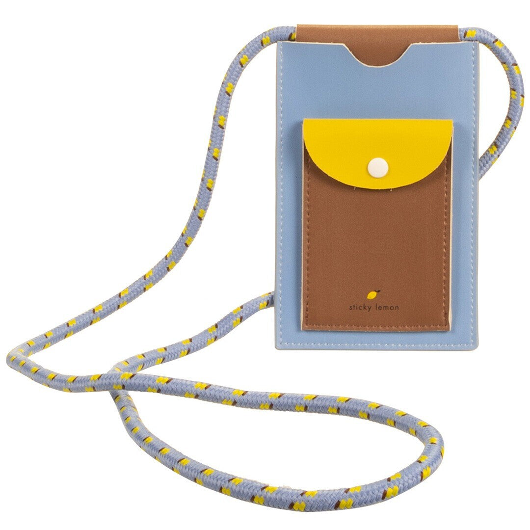 Sticky lemon telefoonhoesje met koord - pool