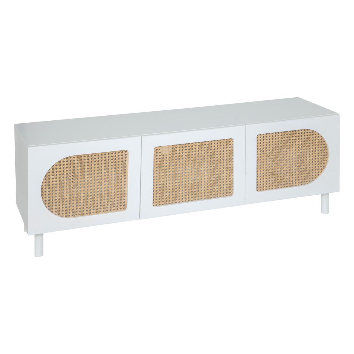 MEUBLE TV CABRAS BLANC D.140X50CM