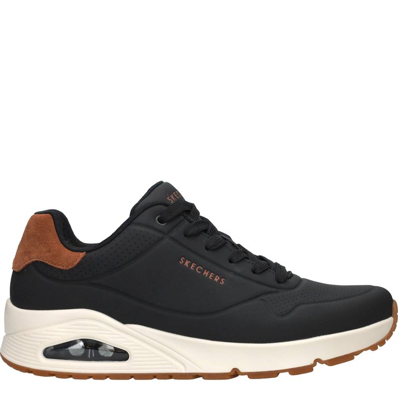 Skechers Uno Suited on Air Sneakers Zwart Heren