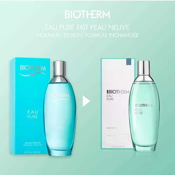 Biotherm Les Collections Eau de Toilette Femme Eau Pure Rafraîchissante 100ml