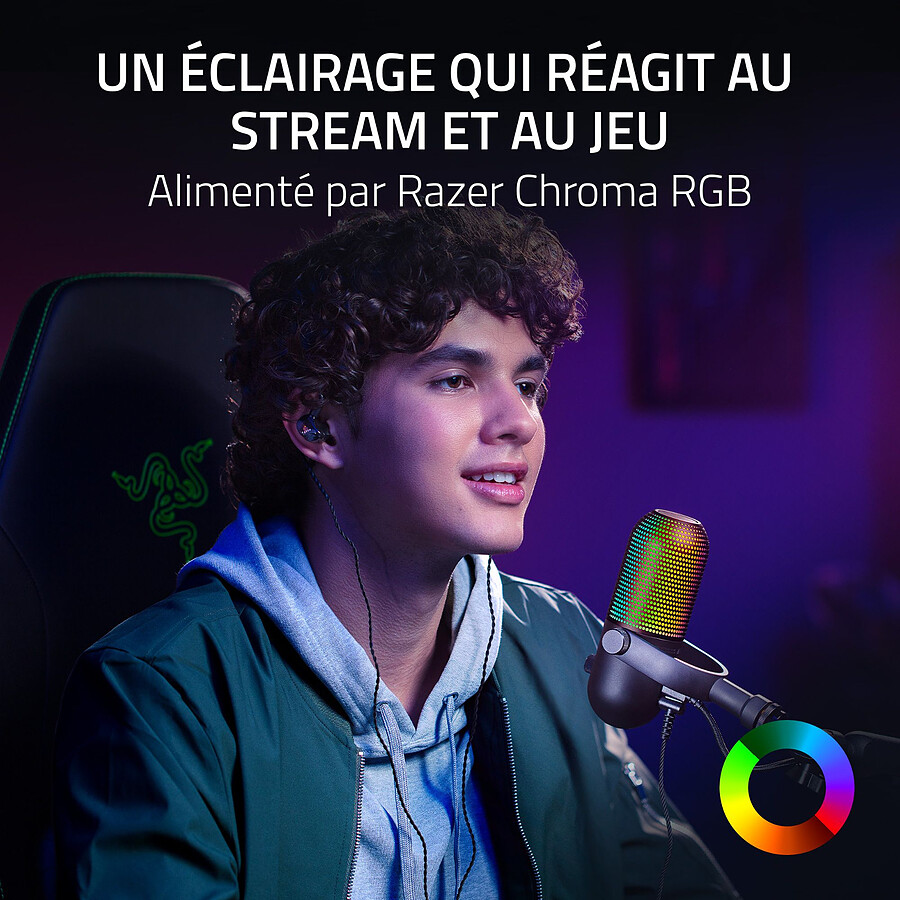 Razer Seiren V3 Chroma - Noir