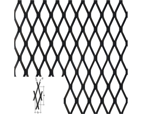 Uitgerekt plaatstaal 300x1000x1,2 mm