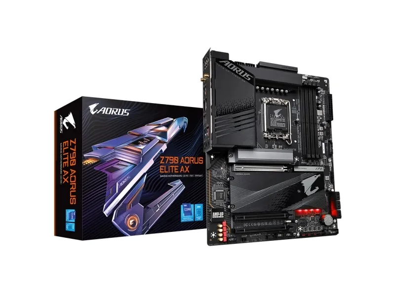 Gigabyte - Bundkort - LGA1700 sokkel - Z790 Chipset - onboard grafik (CPU påkrævet) - HD Audio (8-kanaler)