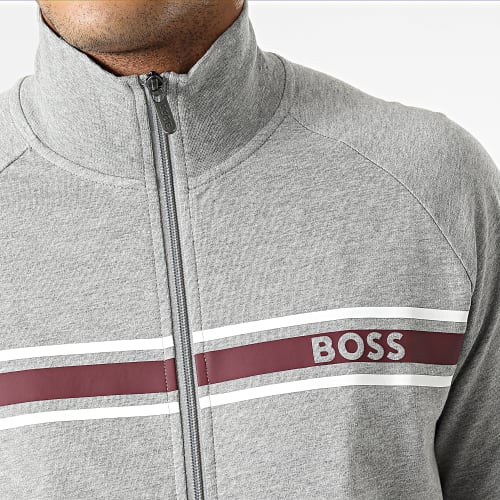 Veste Zippée Authentic 50473429 Gris Chiné