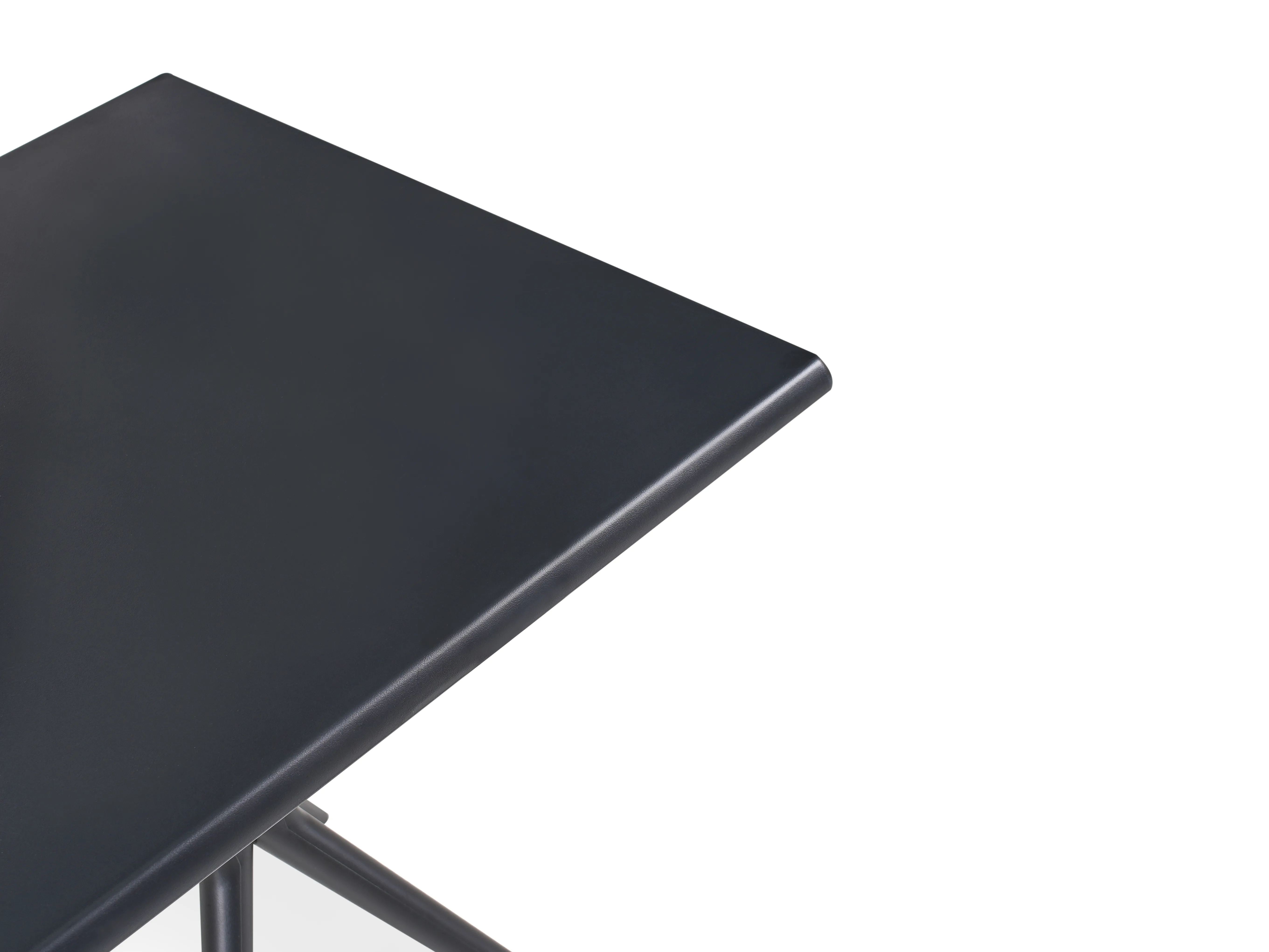 Tuin eettafel PIAVE 70 cm 70 cm Zwart