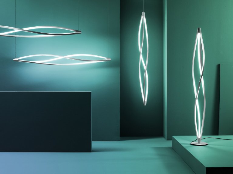 Nemo In the Wind vloerlamp LED zwart