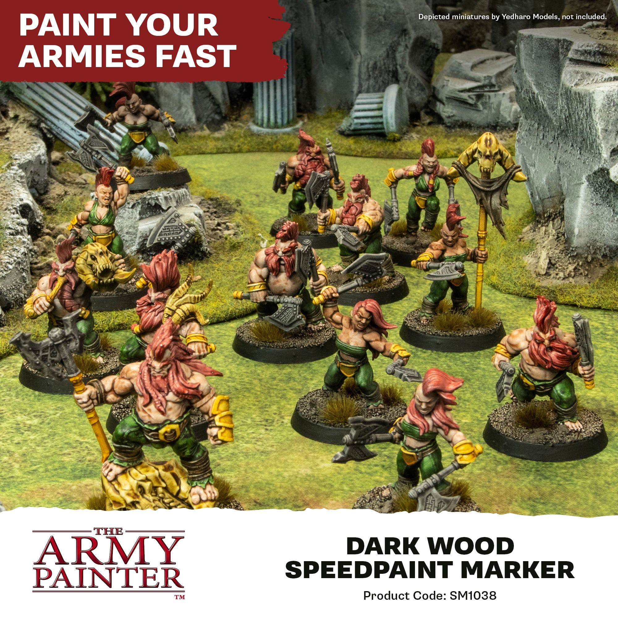 The Army Painter  Speedpaint Marker, Crusader Skin    Marker für Malspaß ohne Pinsel!