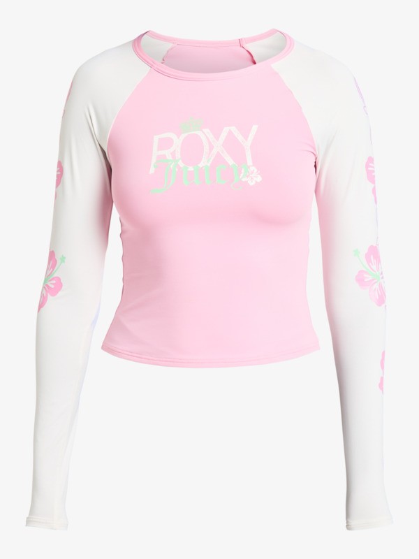 Roxy X Juicy Couture Lycra manches longues Blanc Femme