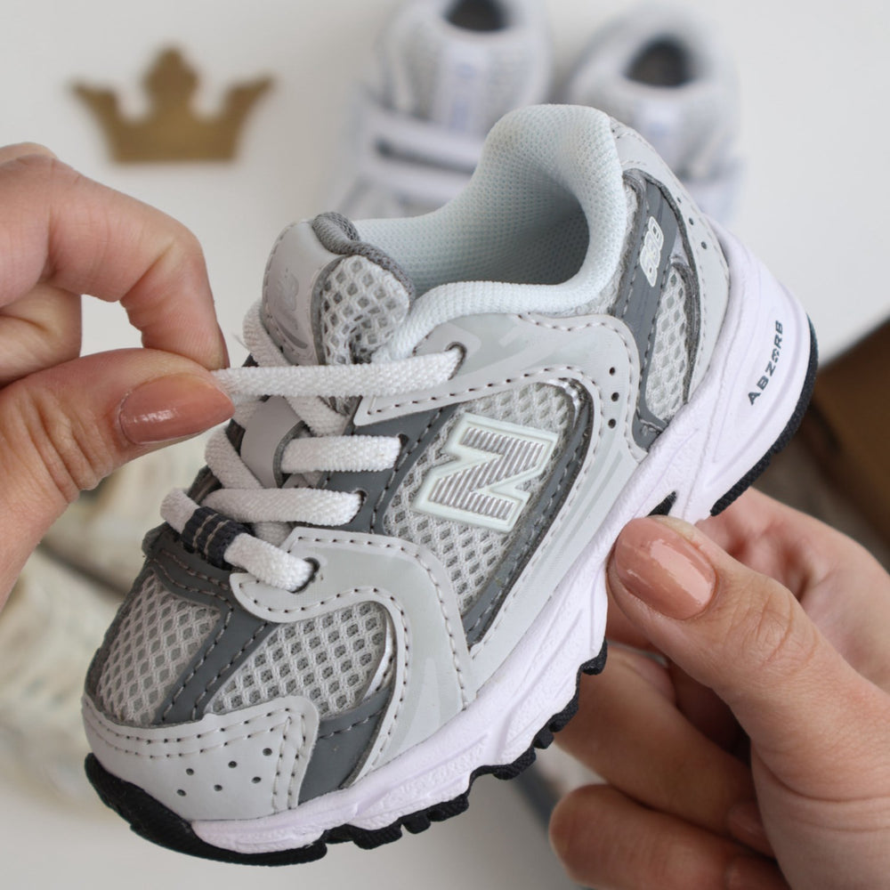 Køb New Balance Sneakers 530 Kids Bungee Lace Infant Grey Matter