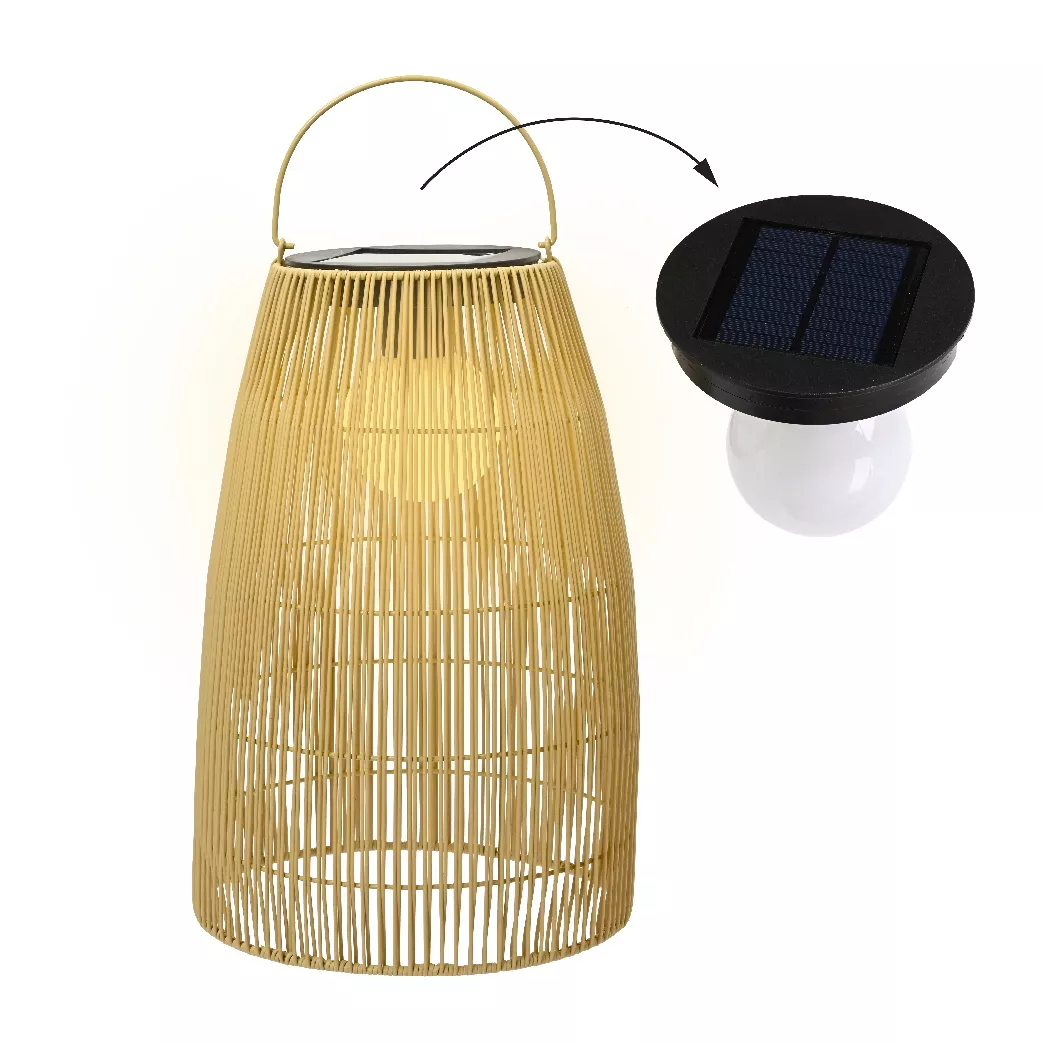Lanterne de jardin solaire LED (H43 cm) Jungle Naturel