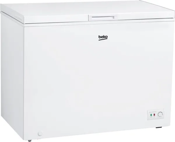 Beko CF316EWN - Kumme - bredde: 112 cm - dybde: 70 cm - højde: 84.5 cm - 308 liter - Klasse E - hvid